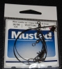 Mustad Wire Leader Crane Swivel and Snap - 18cm 30lb Test