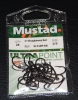 Mustad 9174NP-BN O'Shaughnessy Live Bait Hooks - Size 1/0