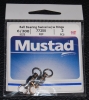 Mustad Ball Bearing Swivel with Welded Rings - Size 6/300