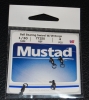 Mustad Ball Bearing Swivel with Welded Rings - Size 1/30