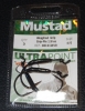 Mustad 38101W Weighted KVD Grip Pin - Size 4/0 - 1/8 oz