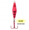 Clam Blade Spoon 1/16 oz - Glow Red Tiger