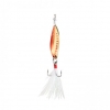 Clam Panfish Leech Flutter Spoon 1/32 oz - Red Gold