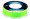 Sufix Rattle Reel V-Coat - 30lb Test - Neon Lime