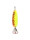 Clam Ribbon Leech Flutter Spoon 1/4 oz - Glow Oran...
