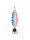 Clam Ribbon Leech Flutter Spoon 1/8 oz - Glow Rain...