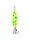 Clam Ribbon Leech Flutter Spoon 1/16 oz - Glow Cha...