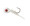 Northland Tackle Rigged Tungsten Mayfly - Glow Whi...
