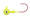 Northland Tackle Gum-ball Jig 1/32 oz - Chartreuse