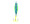 Clam Rattlin PT Spoon 1/8 oz - Glow Parrot