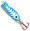 JB Lures Ghost Spoon with Glo-Bones - Glow Blue