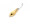 Clam Outdoors Guppy Flutter Spoon 1/50 oz - Gold