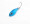 Clam Outdoors Guppy Flutter Spoon 1/50 oz - Blue