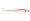 VMC Rocker Spoon 3/16 oz - Glow Pink Fire UV
